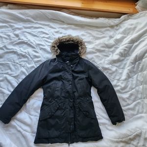 The North Face Woman's Blue Parka Coat - M